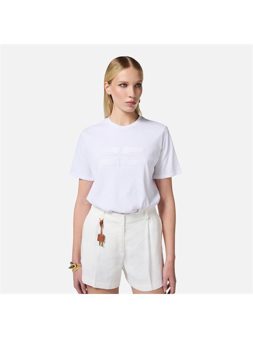 t-shirt woman white ELISABETTA FRANCHI | MA00251E2/270